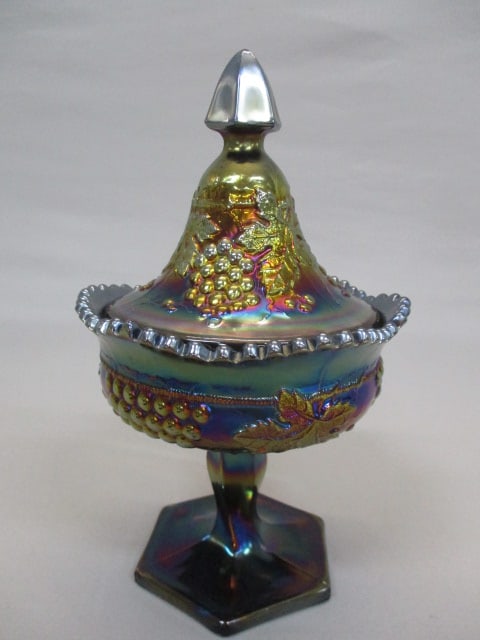 Northwood Amethyst "Grape & Cable" Sweet Meat (1 of 6)