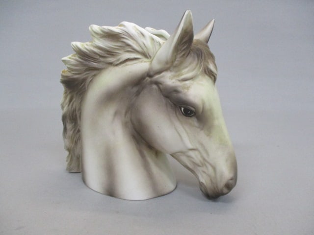 Vintage Inarco E1180 Horse Head Planter: 6" x 7"