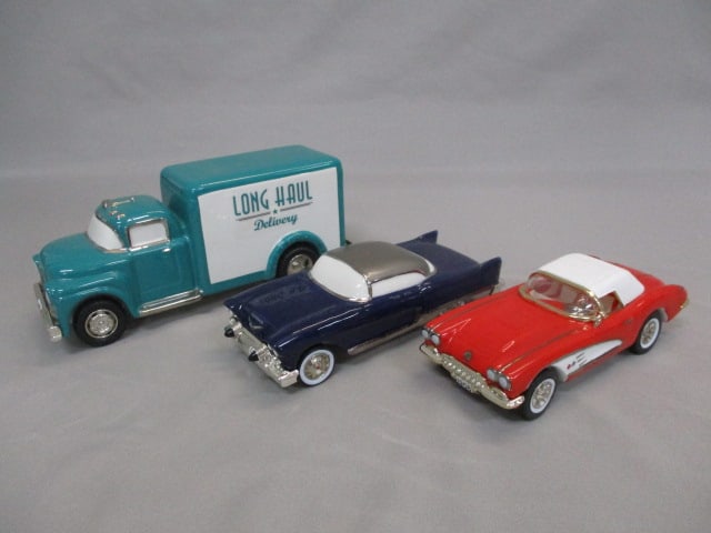 Dept. 56 1958 Corvette Roadster, 1957 Cadillac Eldorado Brougham (1 of 4)