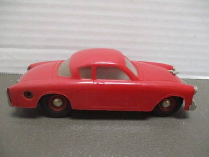 Vintage Distler Electromatic "Jaguar" Metal Toy Car: 5 1/2", made in Germany