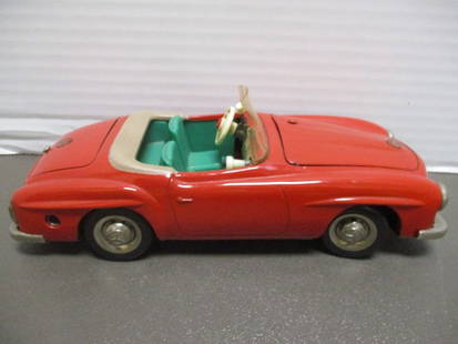 Vintage Schuco-Elektro Phanomenal #5503 Metal Toy Car: 8 1/2", made in Western Germany