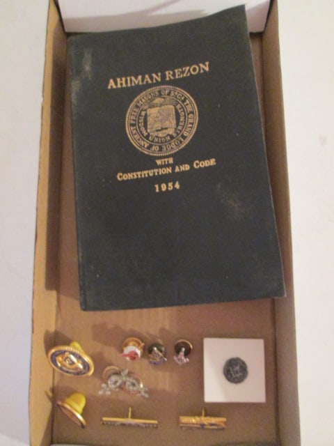 1954 "The Grand Lodge of Ancient Free Masons of S.C Constitution and Code" Book (1 of 12)