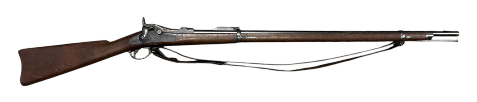 Excellent MINT US Springfield Model 1878 Trapdoor .45-70 GOVT. Rifle: S#: 339031 | 32.5" Barrel | Has all the correct markings and proofs | Perfect & Crisp SWP 1886 Inspector’s Cartouche left side of stock and Script P Cartouche underside | Comes with an original