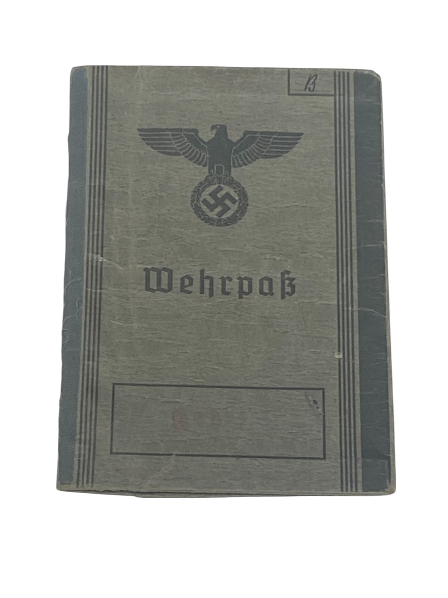 German WWII Wehrpas with name and photo (1 of 11)