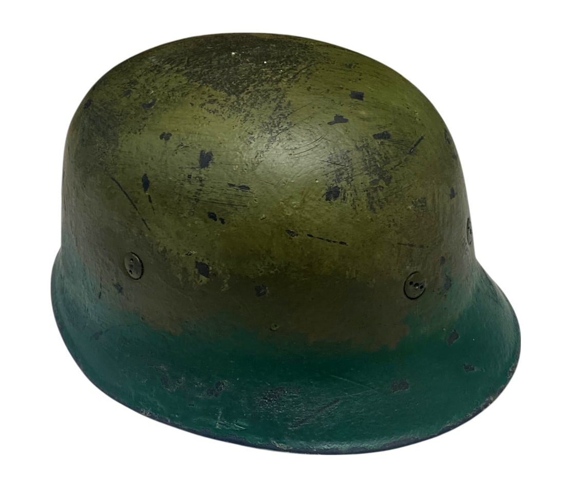 German Fallshhirmjager M38 (Paratrooper) Helmet with Liner and Chin Strap (1 of 6)