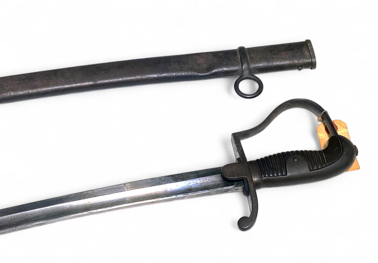 Rare WWI 1916 German Artillery Officer’s Sword by E. & F. Hörster & Co with Scabbard (1 of 12)