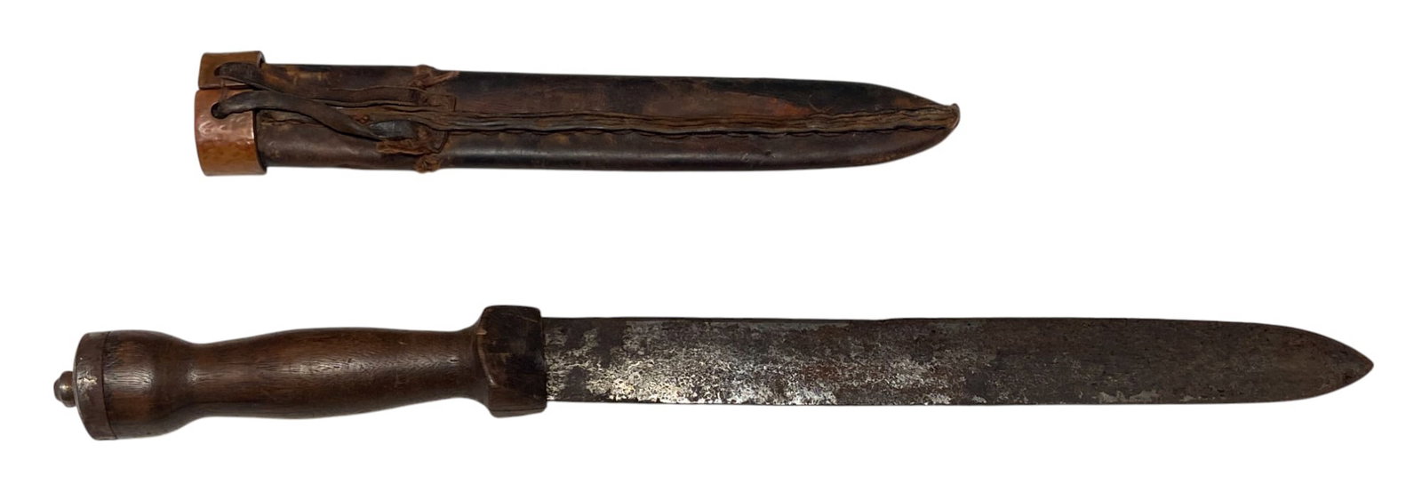 Tribal Jungle Short Swrod: 12" blade. 18.5" overall. Pitting throughout the blade