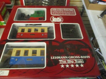LGB Lehmann Gross Bahn "The Big Train" Electric Passenger Train Set in Original Box: Set No. 20301