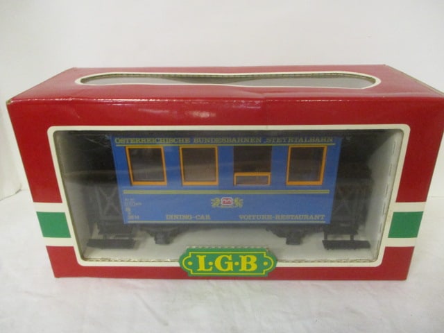 LGB Lehmann Gross Bahn "The Big Train OBB Speisewagon" in Original Box: Car No. 3013