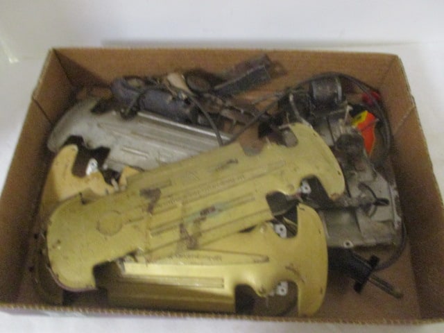 Grouping of Vintage West German Cable Control Car Parts (1 of 5)