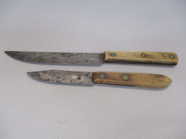 2 Vintage Kitchen Knives - 1 Marked Case XX 482-5 (1 of 4)