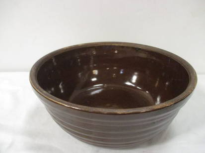 Mar-Crest Oven-Proof Stoneware Daisy Dot Mixing Bowl: 9 1/2"dia x 4"h