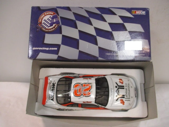 Autographed 1999 Tony Stewart #20 Home Depot Action Racing 1:24 Scale Die Cast (1 of 5)
