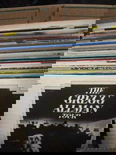 Lot of Vintage Vinyl Record Albums - Gregg Allman, Elton John, Monkees, etc.: see pictures and preview for selection and condition