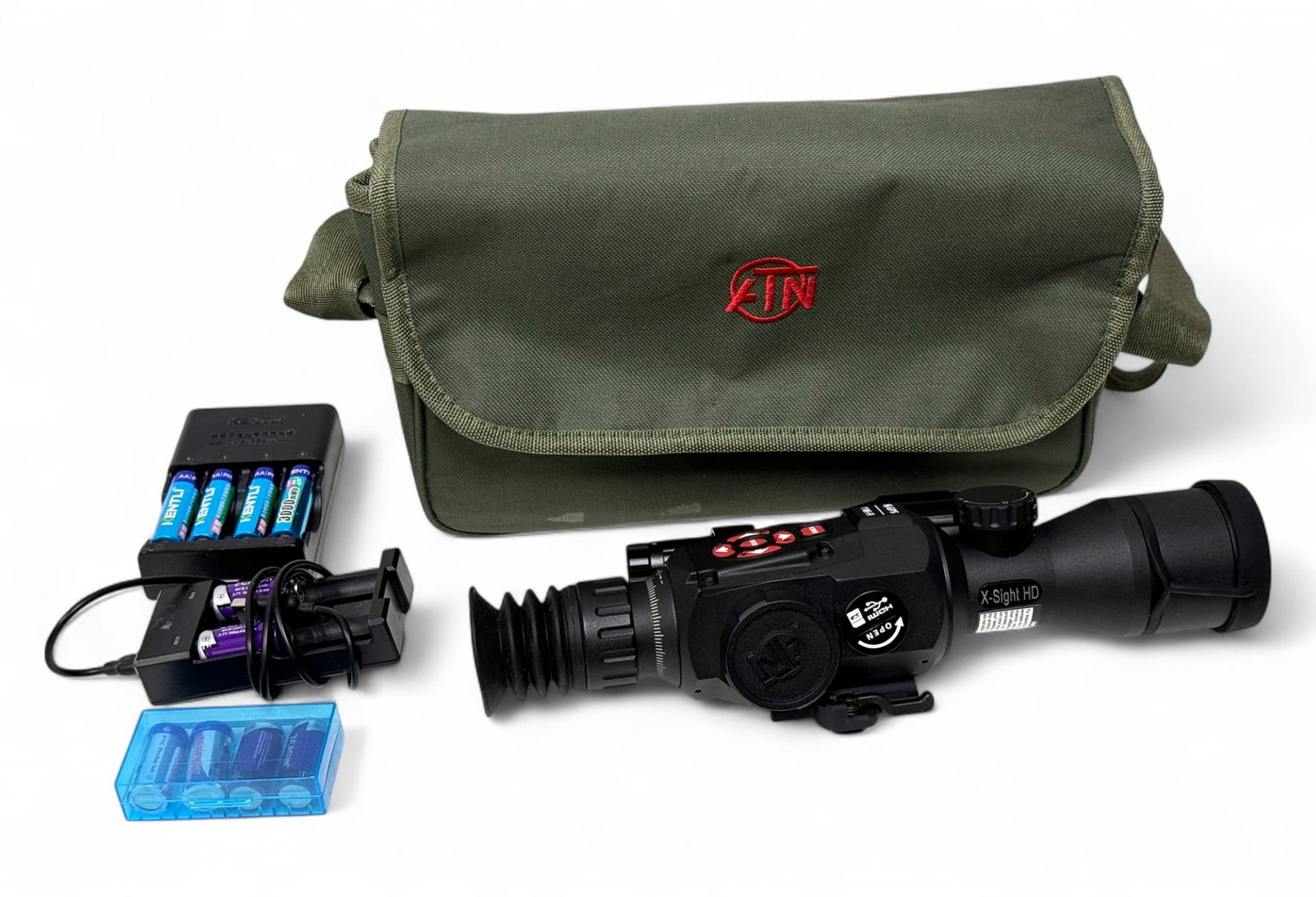 ATNX-Sight HD GPS/WIFI Scope in Case (1 of 12)