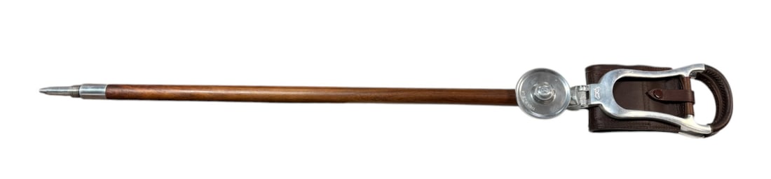 Quality Leather Shooting Stick Seat (1 of 8)