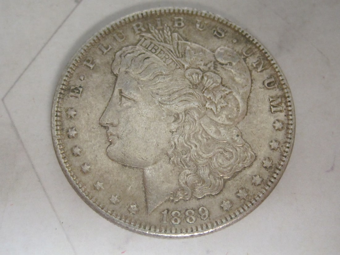 1889 Morgan Silver Dollar: .
