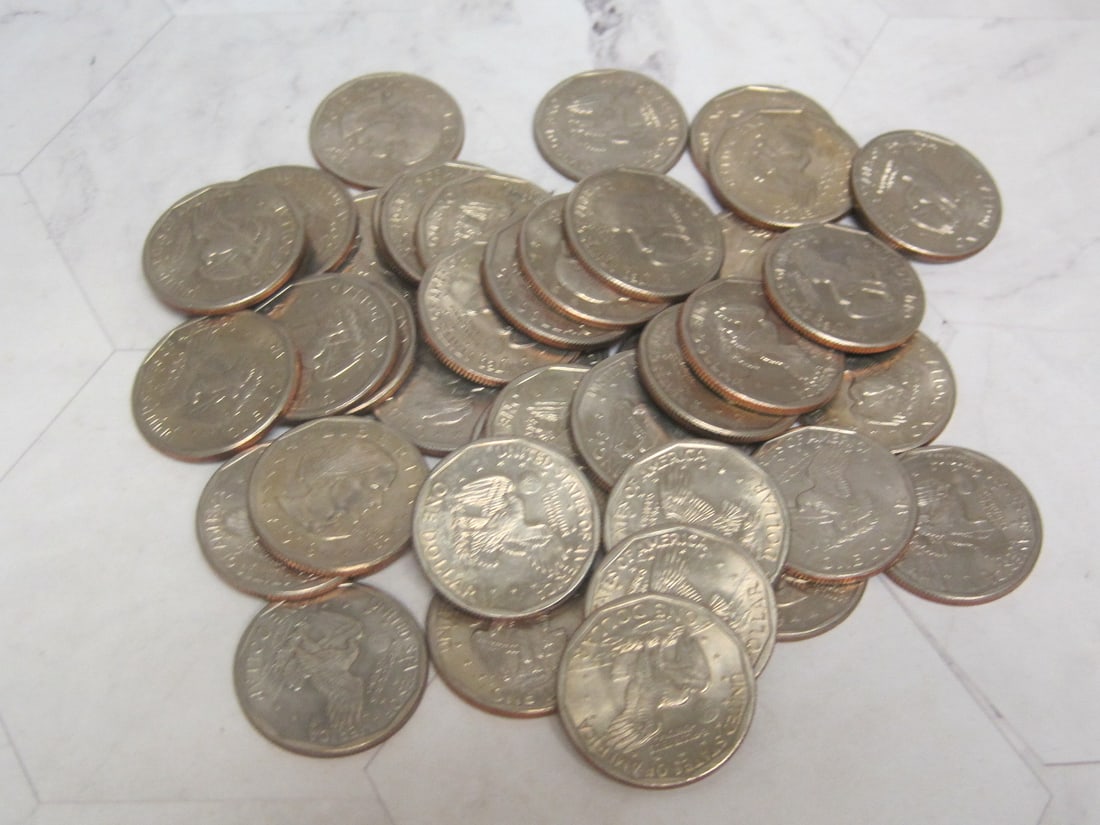 (43) Susan B. Anthony Dollars: .