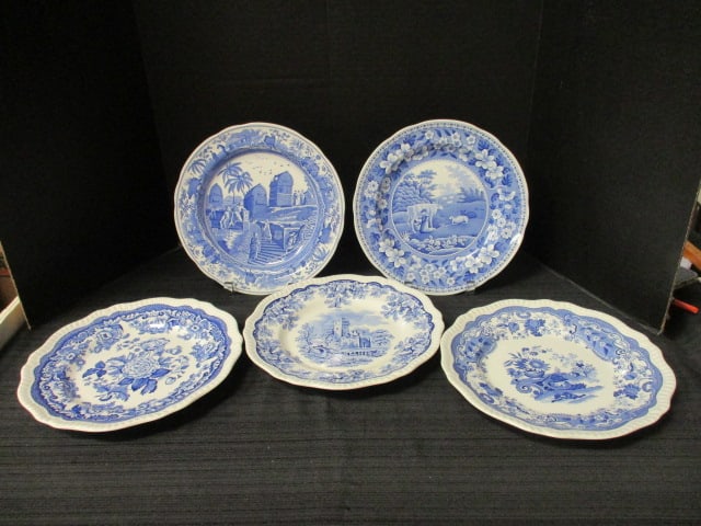 Spode Plates 10 1/2" Blue Room (1 of 11)