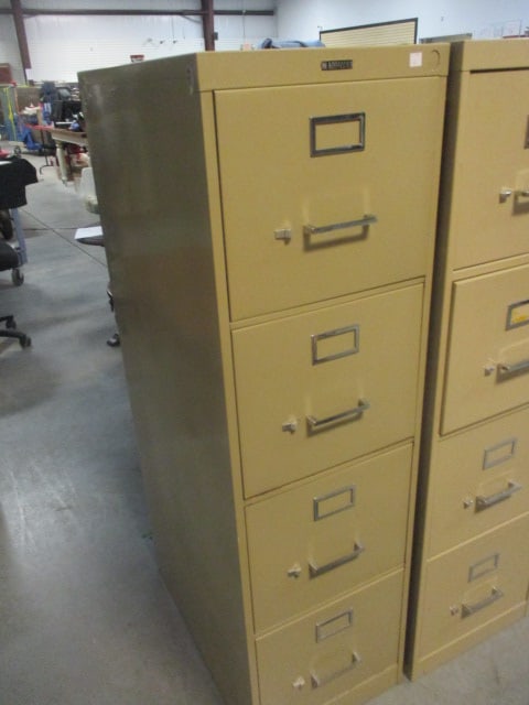 Anderson Hickey 4 Door Metal File Cabinet (1 of 4)