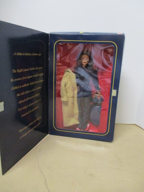 1996 Bloomingdale's "Ralph Lauren" Barbie Doll in Original Box (1 of 8)