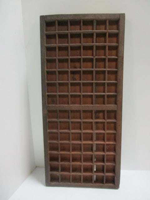 Wooden Printer's Style Tray (1 of 5)