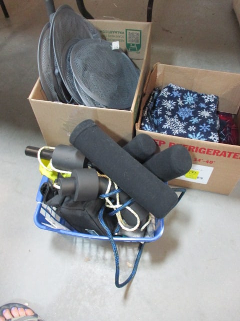 Toy Cubbies, Dog Shirts, Yoga Blocks, Exercise Band, etc.: See all pictures