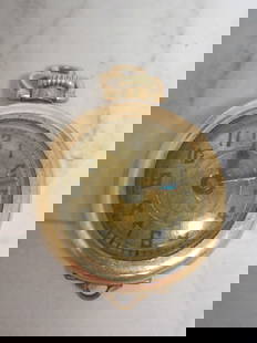 Antique Bulova Ladies Gold Filled Pendant Watch: Working