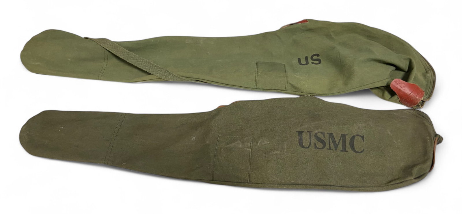 (2) Zip-Up Soft Rifle M1 Carbine Cases: See Photos.