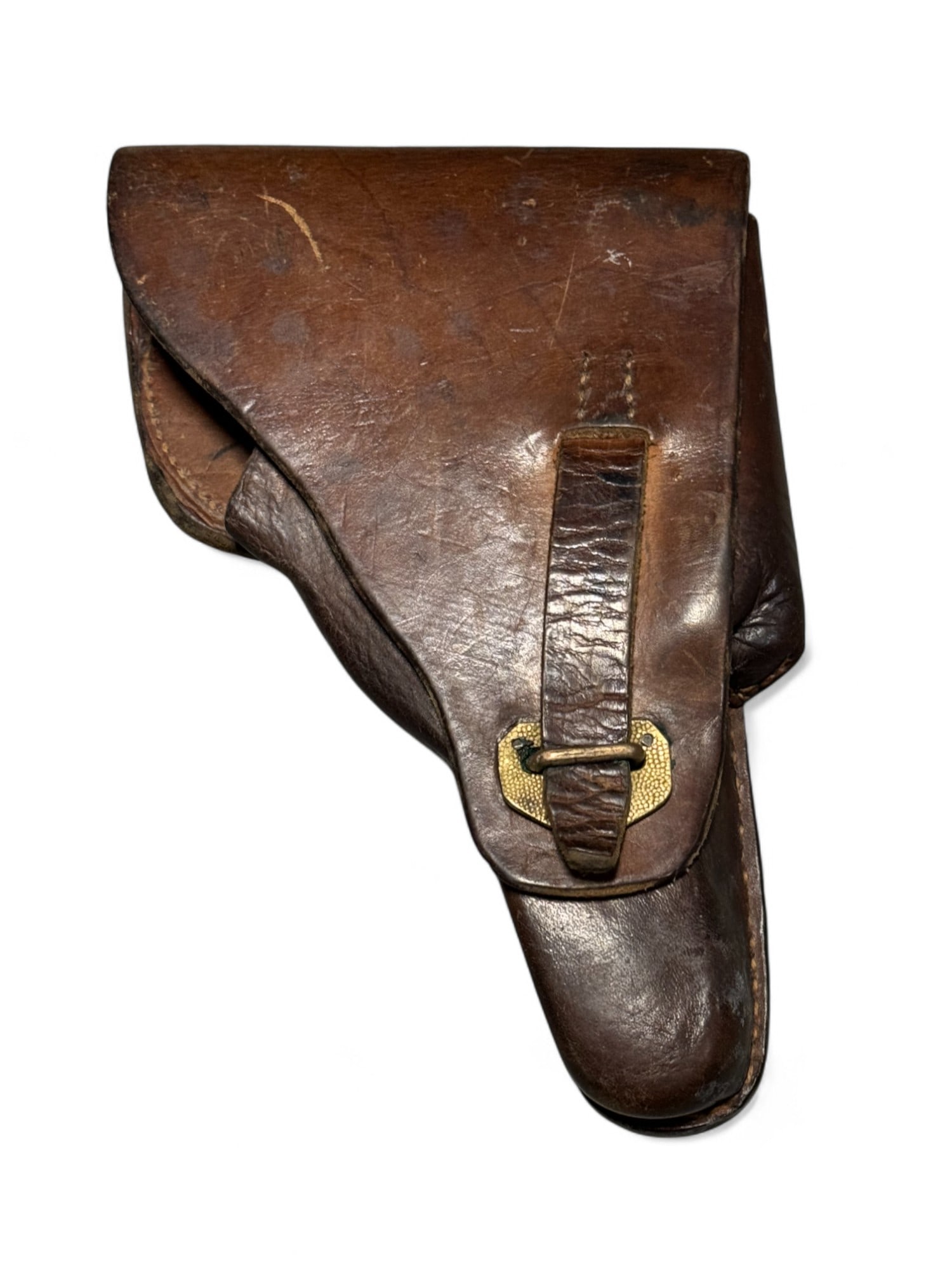 Rare Bulgarian 1906/1908 P.08 Luger Leather Holster (1 of 6)