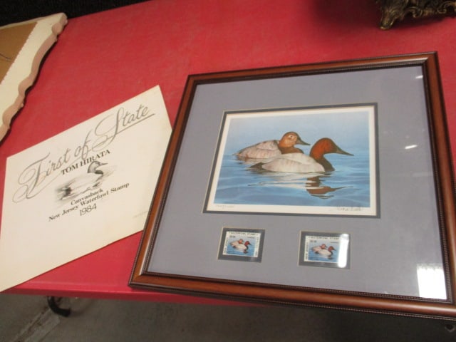 1984 First of State New Jersey Waterfowl Stamp Limited Edition Print with COA (1 of 6)