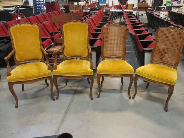 Four Henredon French Country Style Dining Chairs (1 of 14)