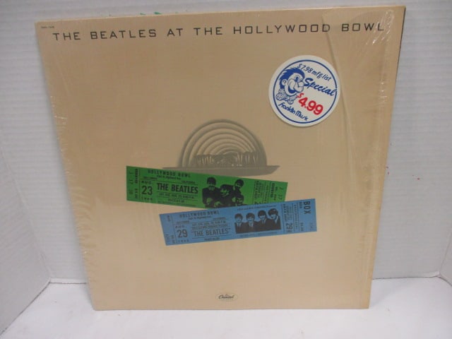 1977 "The Beatles At The Hollywood Bowl" Vinyl LP: .