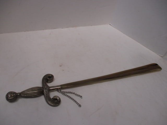 Vintage Sword Shoe Horn: 22"