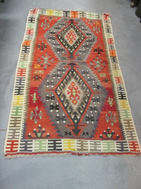 Antique Woven Rug (1 of 7)
