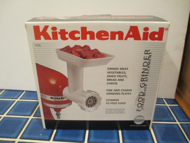 New in Box KitchenAid Stand Mixer Food Grinder (1 of 4)
