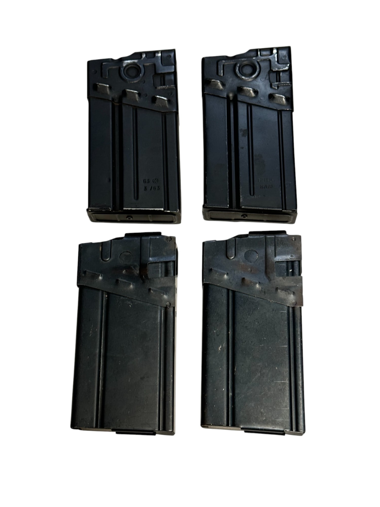 (4) HK 91 / G3 7.62x51mm 20-Round Steel Magazines (1 of 11)