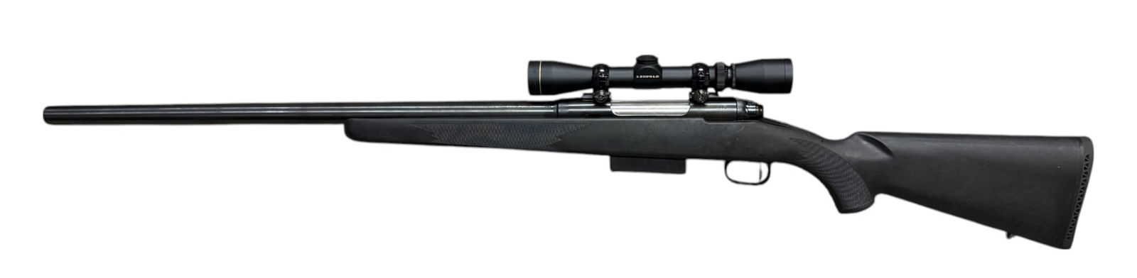 Excellent Rare Savage Model 210 12 GA. Bolt Action Shotgun with Leupold VX-1 Scope (1 of 15)