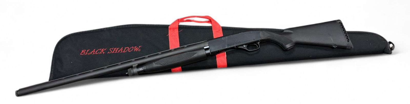 Excellent Winchester Model 1300 Black Shadow 12 GA. Speed Pump Shotgun with Case (1 of 14)