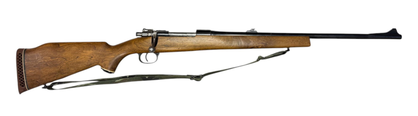 Golden State Arms Santa Fe Model 1946 Bolt Action K98 Conversion .30-06 Sporting Rifle: S#: LL2128 | 22" Barrel | Golden State Arms of Pasadena, California was one of the first post World War II, marketers of military surplus rifles, a number of which they converted to sporting rifles | 