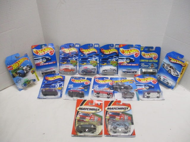 20 New in Package 1:64 Scale Hot Wheels and Matchbox Diecast Cars: all sealed in original packages, see pictures and preview for selection