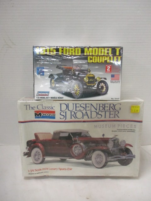 Two Scaled Model Car Sets (1 of 8)