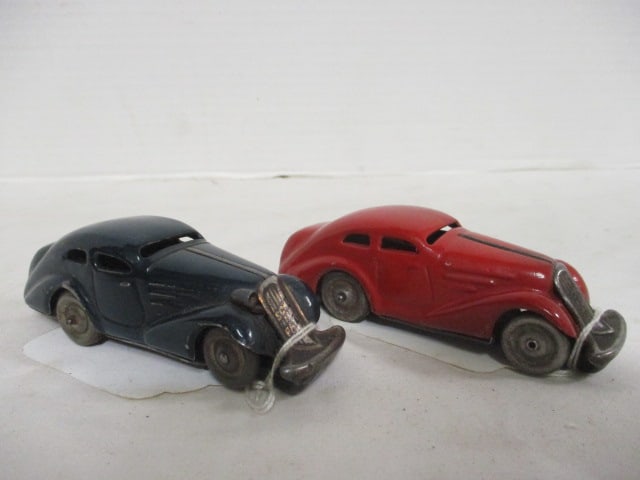 Two Schuco Wind-Up Pressed Metal Cars (1 of 6)