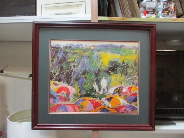 Leroy Neiman Augusta National Arnold Palmer F/M Print (1 of 8)