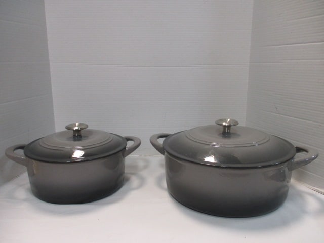 Tramontina Cast Enamel Covered 4 QT & 7 QT Pots (1 of 11)