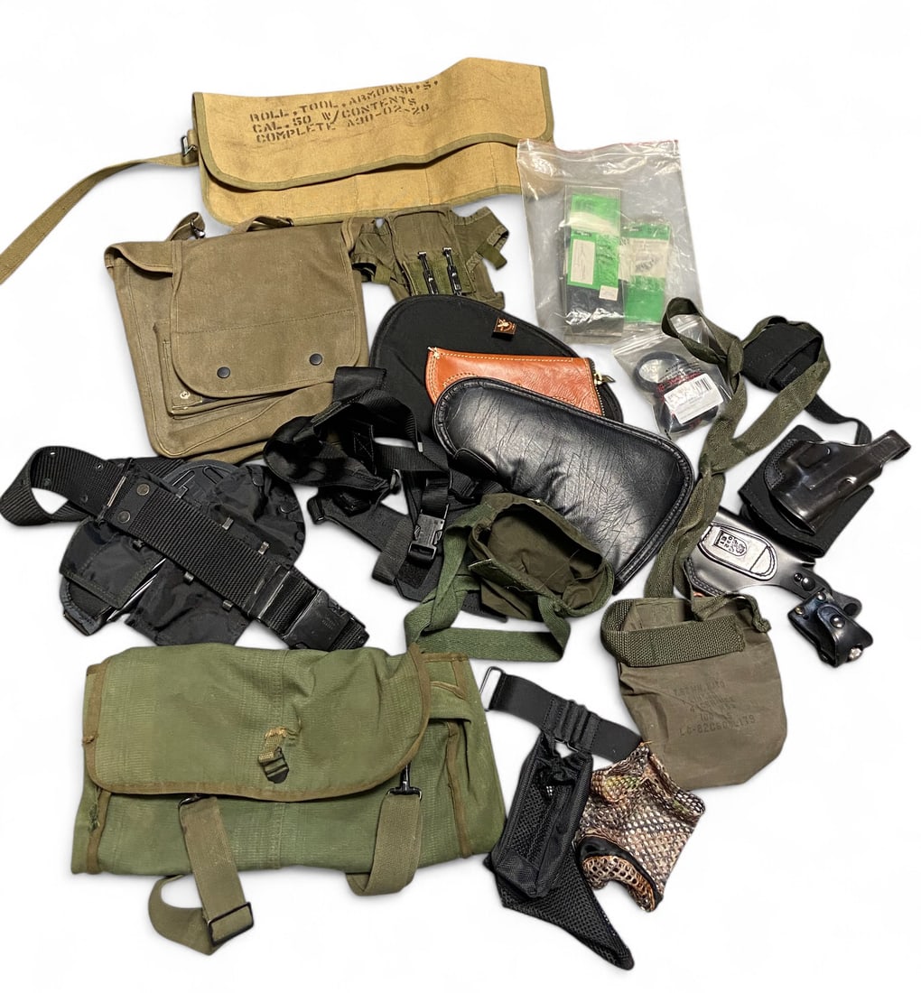 Large Lot of Holsters, Slings and More (1 of 20)