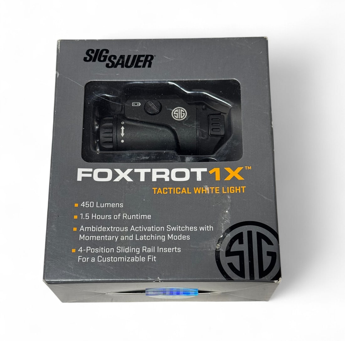 NIB Sig Sauer FOXTROT 1X Weapon Light (1 of 4)