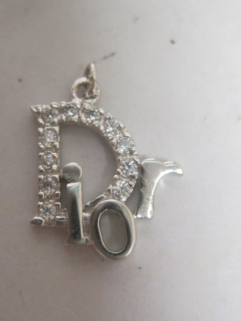 Christian Dior Sterling Silver Charm: .