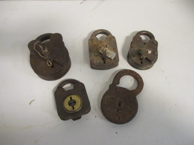 Six Old Padlocks (1 of 12)
