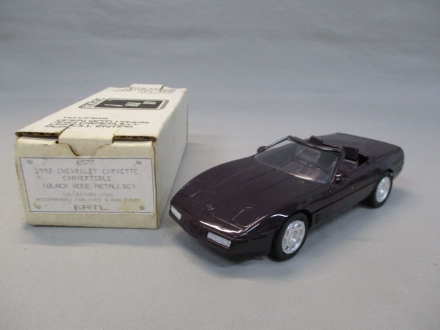 1992 Chevrolet Corvette Convertible Promo By Ertl w/Original Box: .